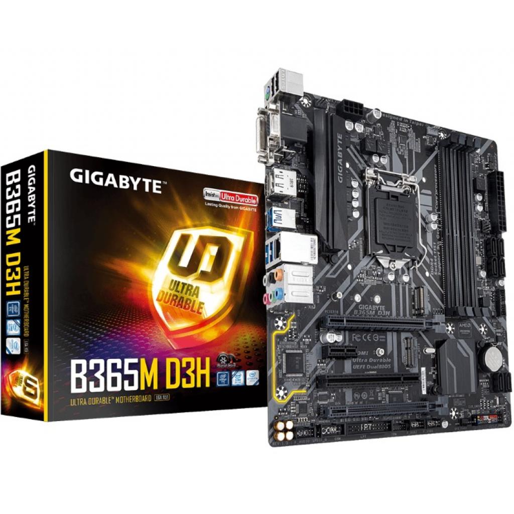 

Материнская плата GIGABYTE B365M D3H