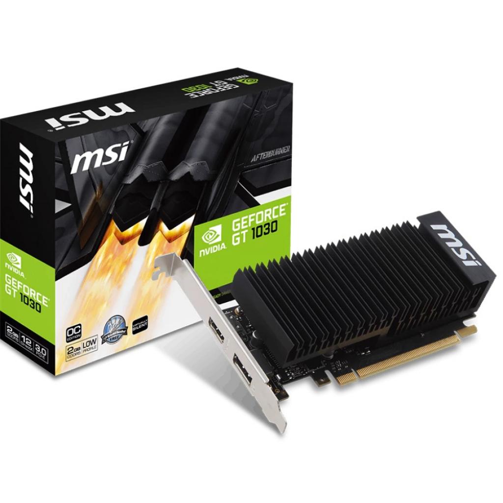 

Видеокарта MSI GeForce GT1030 2048Mb Silent OC (GT 1030 2GH LP OC)