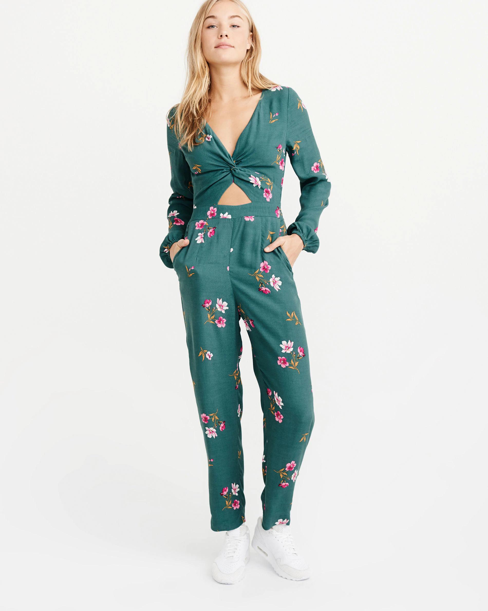 

Полукомбинезон Abercrombie & Fitch AF5090W S Зелёный
