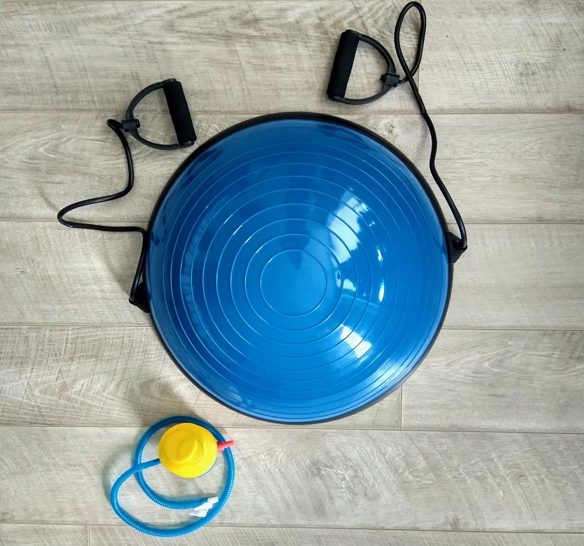 

Балансировочная платформа Босу I Fit Fun Balance Ball BOSU 63 cм голубая