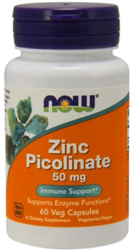 

Минералы Now Foods Zinc Picolinate 50 мг 60 капсул (733739015501)