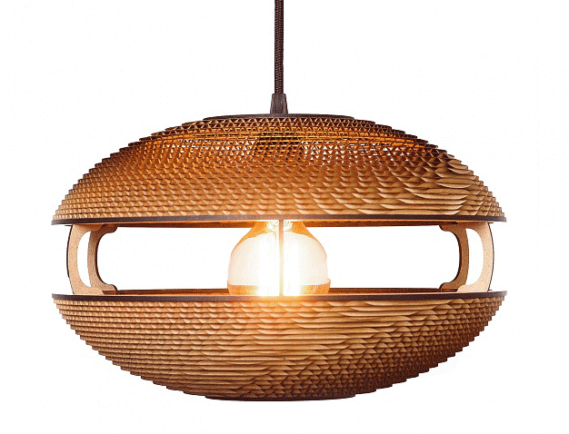

Люстра QI lamp Светильники из гофрокартона LCB 0010
