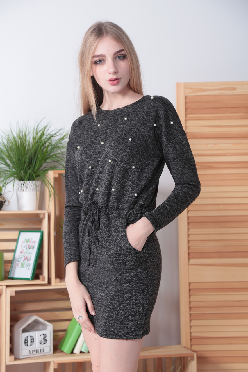 

Платье ​Fashion Girl "Мартина" с карманами 42-44 черный