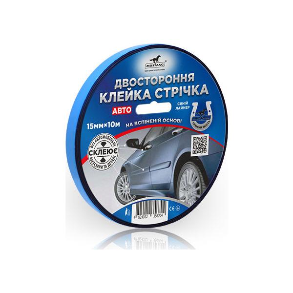 

Скотч двухсторонний Mustang 15 мм x 10 м авто (FTA1510)