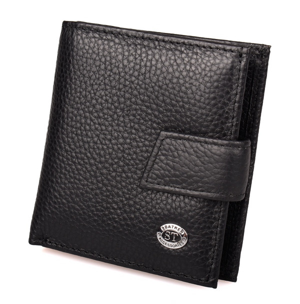 

Женский кожаный кошелек ST 430 Black