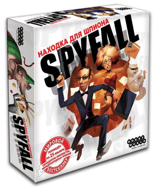 

Настольная игра Hobby World Находка для шпиона (Spyfall) (1523)