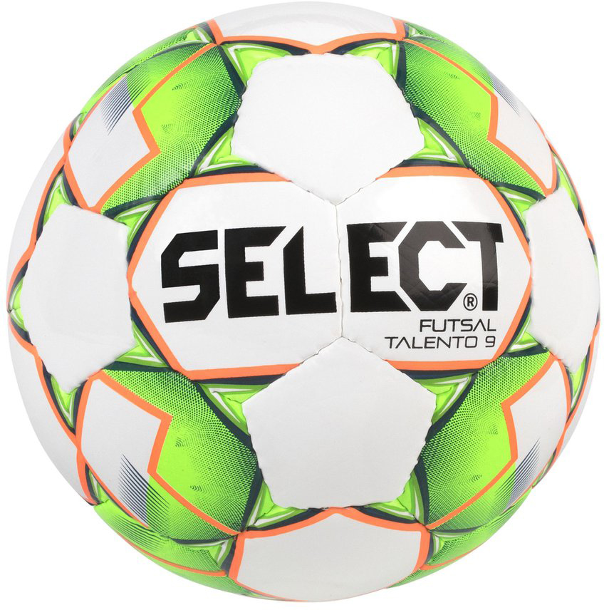 

Мяч футзальный Select Futsal Talento 9 №2 White-Green-Orange (5703543187126)