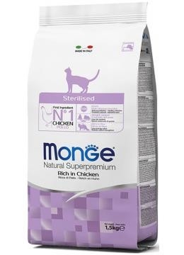 

Сухой корм Monge CAT Sterilized 1.5 кг