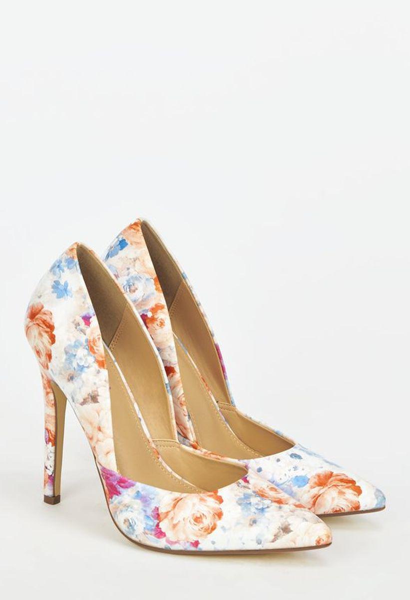 

Туфли лодочки Justfab Womens Camari Floral (38.5)