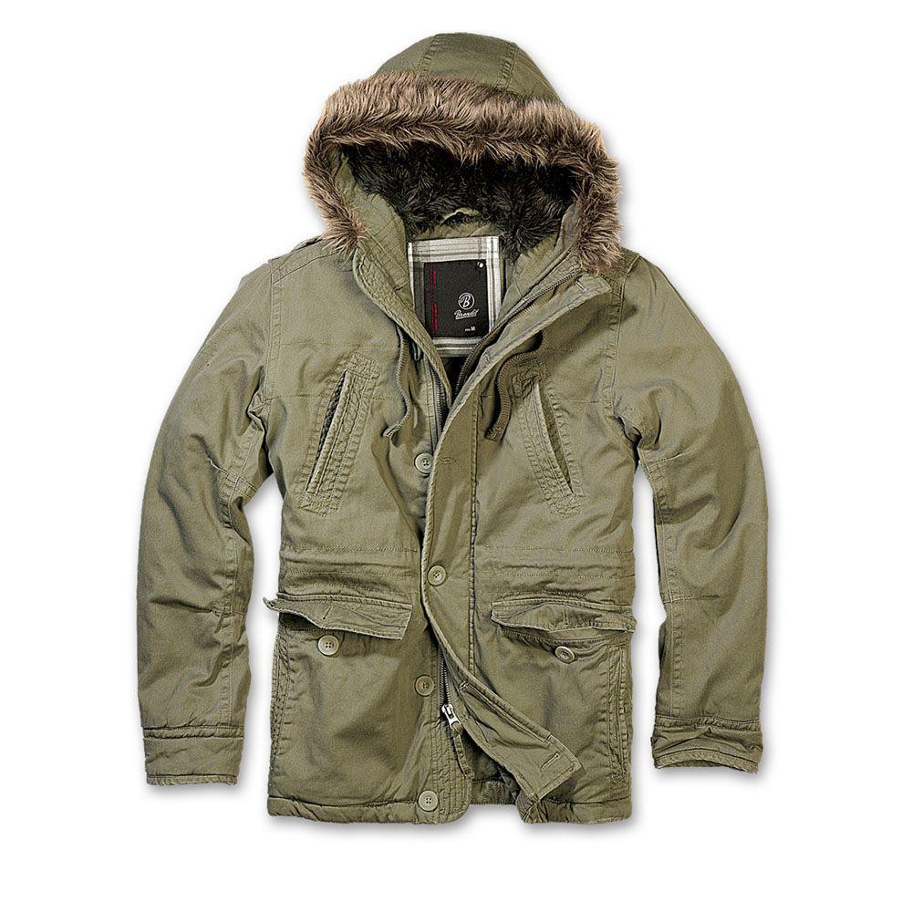 

Мужская парка Brandit Vintage Explorer OLIVE, Мужская парка Brandit Vintage Explorer OLIVE (S)