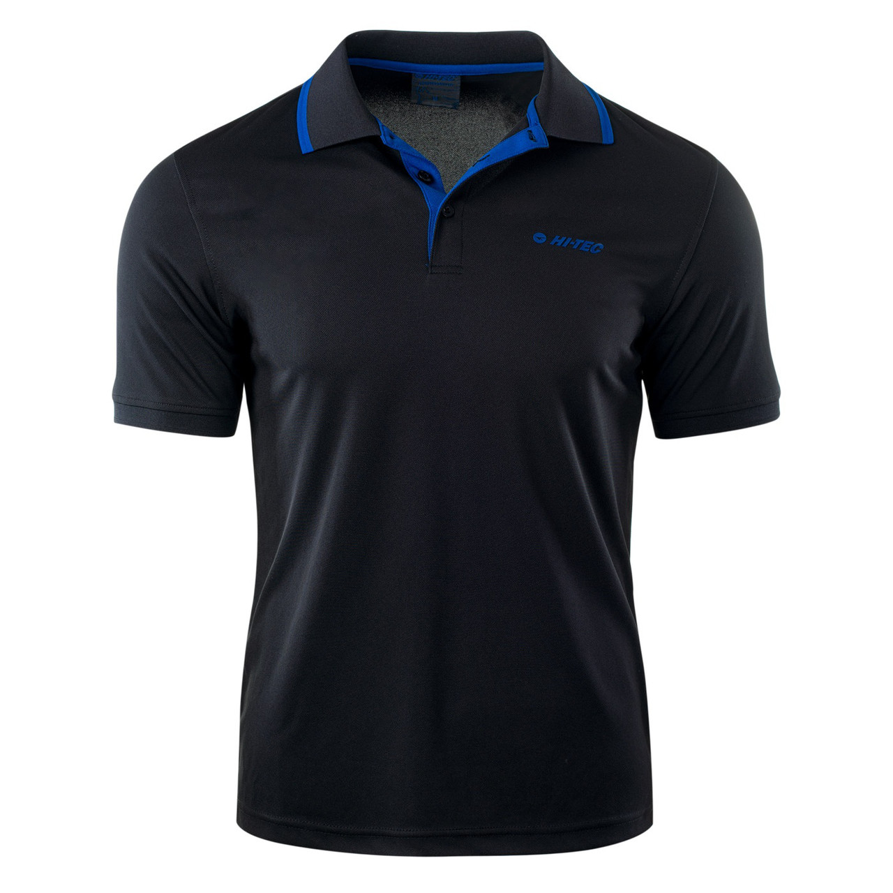 

Мужская футболка поло Hi-Tec Site BLACK/MONACO BLUE (XXL)