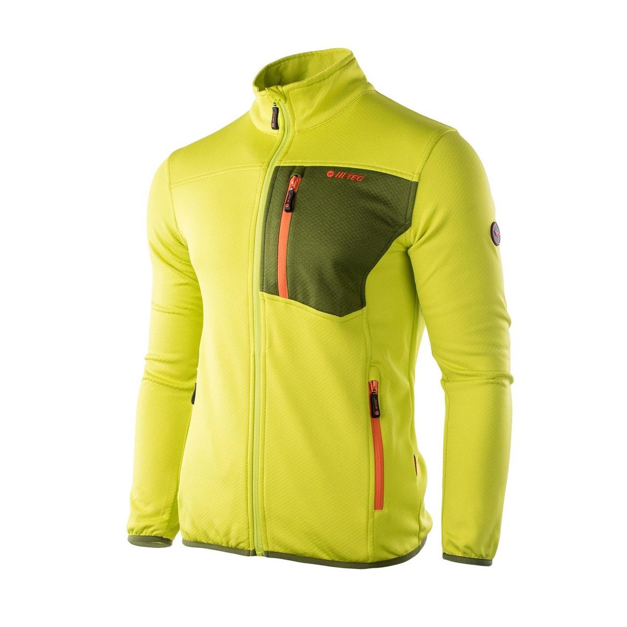

Мужская флисовая кофта Hi-Tec Garich Lime (M)