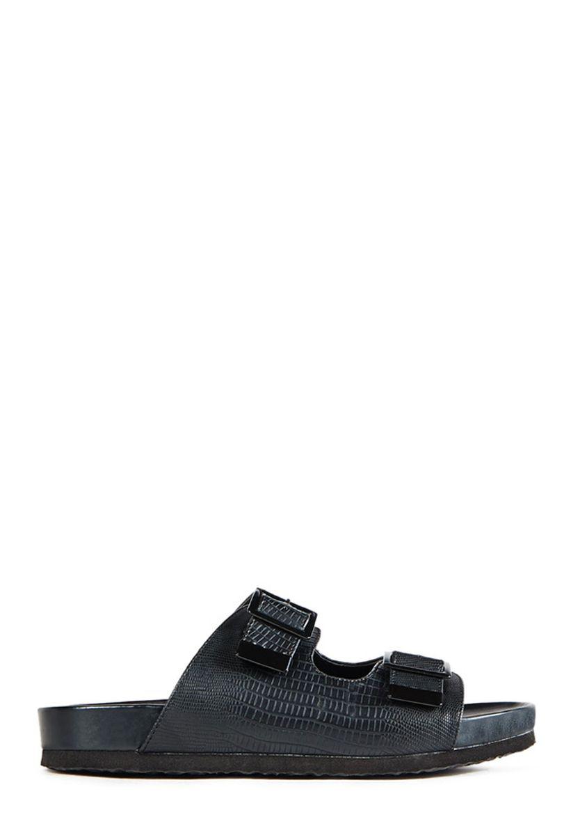 

Шлепанцы женские Justfab Womens Loraleigh Black (36)
