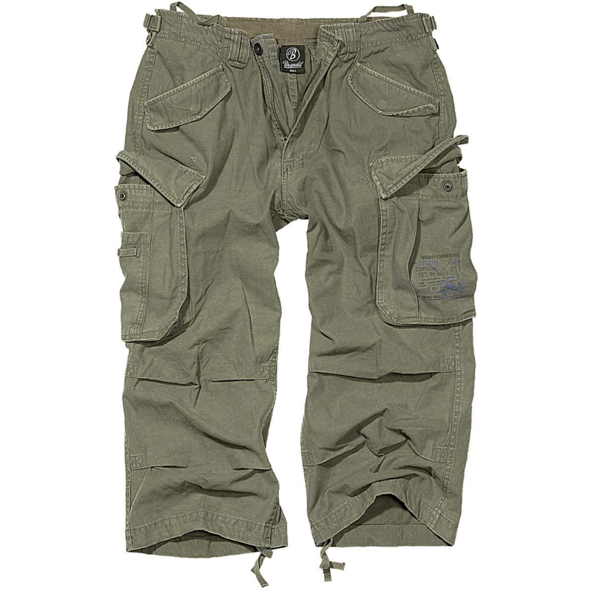 

Мужские бриджи Brandit Industry Vintage 3/4 OLIVE (S)