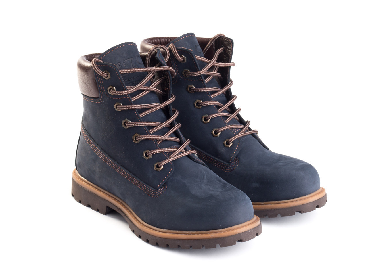 

Черевики Etor 9916-2298-1 сине+коричневый, 45