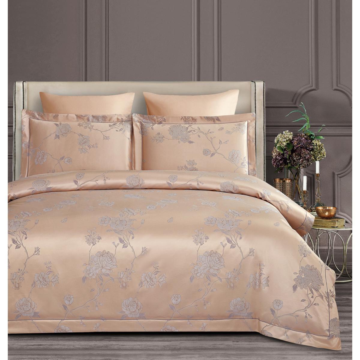 

Комплект постельного белья 160х220х2 см бамбук жаккард Brina Majestik Arya AR-TR1005756
