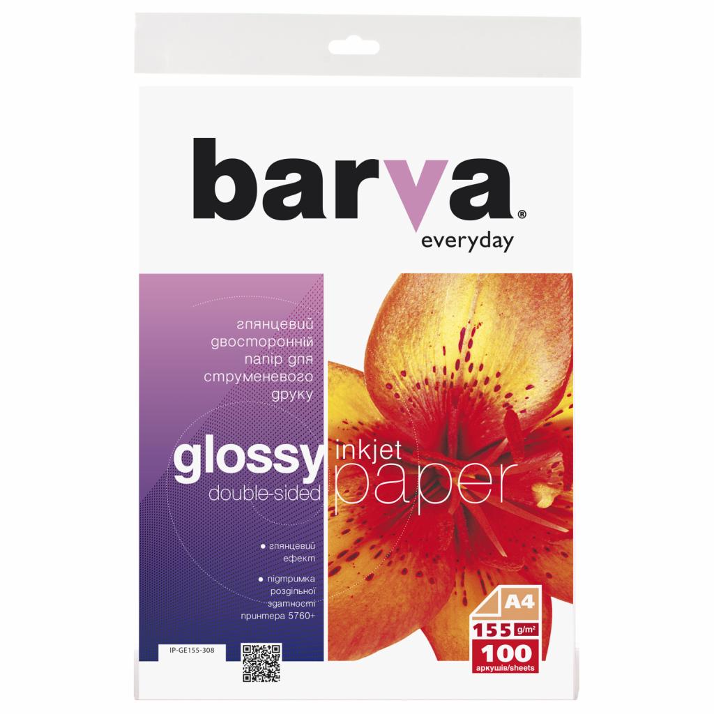 

Бумага BARVA A4 Everyday Glossy double-sided 155г 100с (IP-GE155-308)