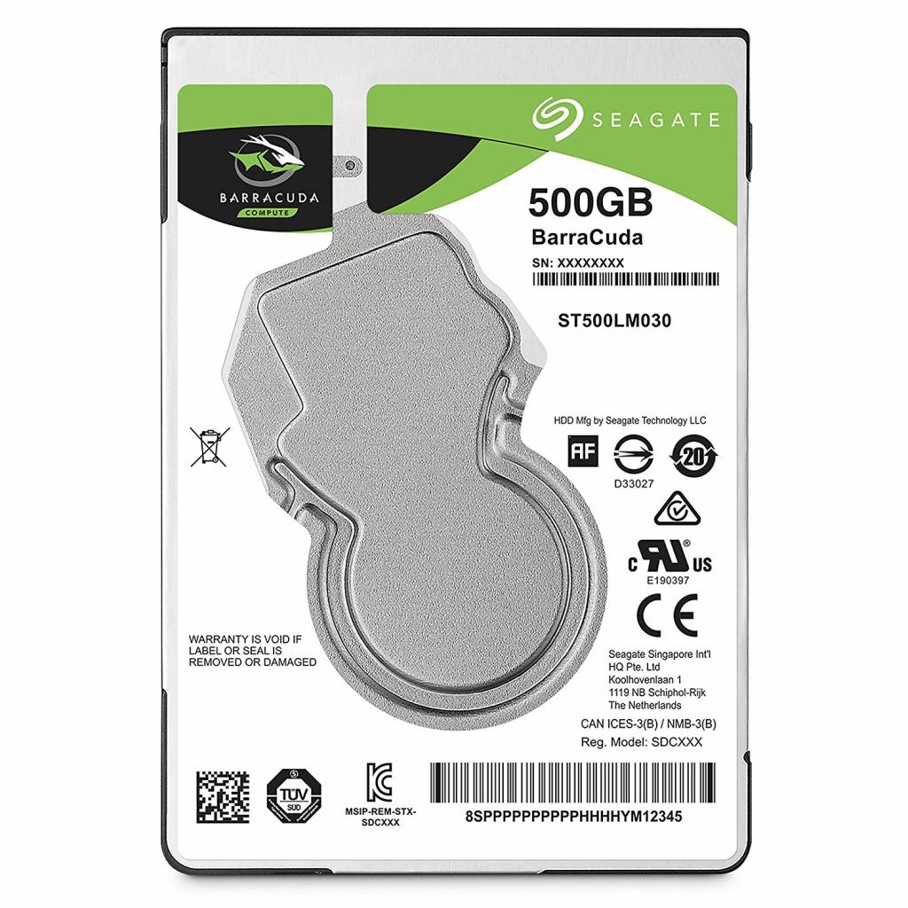 

Жесткий диск для ноутбука 2.5" 500GB Seagate (ST500LM030)