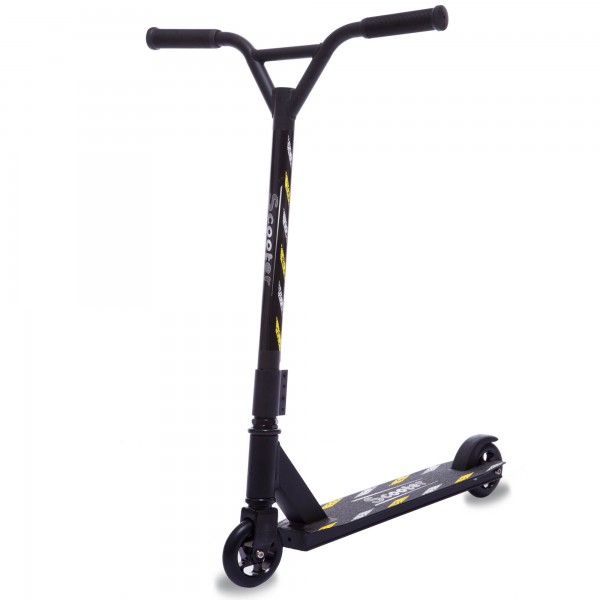 

Самокат трюковый с алюминиевыми колесами SpeedRider D01-A Black (PS00244)