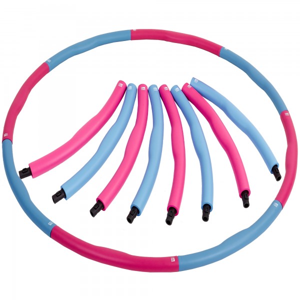 

Обруч массажный Хула Хуп SP-Planeta Hula Hoop FITNESS RING SL-3012 Pink/Blue (PS00579)