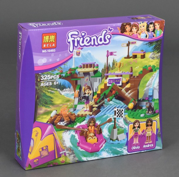 

Детский конструктор Конструктор Friends 10493 Спортивный лагерь 325 деталей (MAS40717)