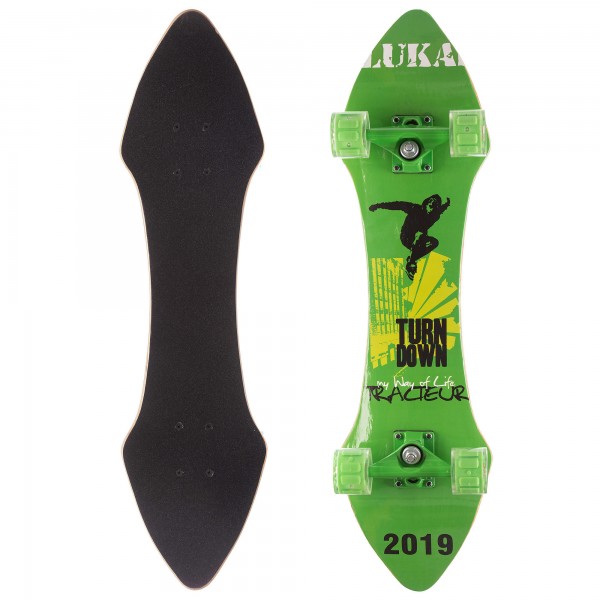 

Лонгборд Лонгдистанс (скейтборд в сборе) LUKAI SK-1249-2 Green (PS00442)