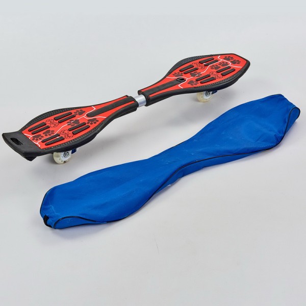 

Роллерсерф двухколесный (RipStik, Рипстик, Вейвборд) SKULL SK-8833 Red (PS00521)