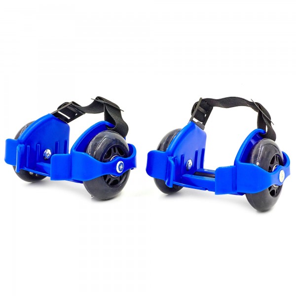 

Ролики на пятку двухколесные с раздвижной системой Record Flashing Roller SK-166 Blue (PS00124)