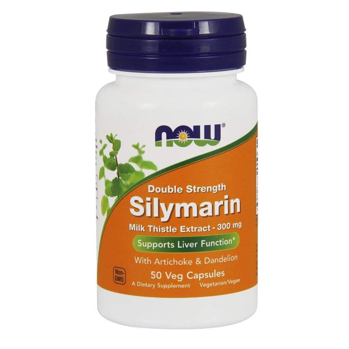 

Специальный продукт NOW Silymarin, Double Strength 300 mg Veg Capsules 50 капсул (4384301231)