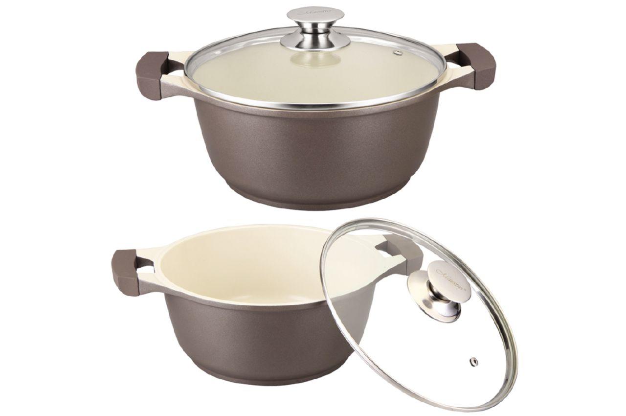 

Кастрюля антипригарная Maestro MR-4224 240 мм х 3,8 л, MR-4224