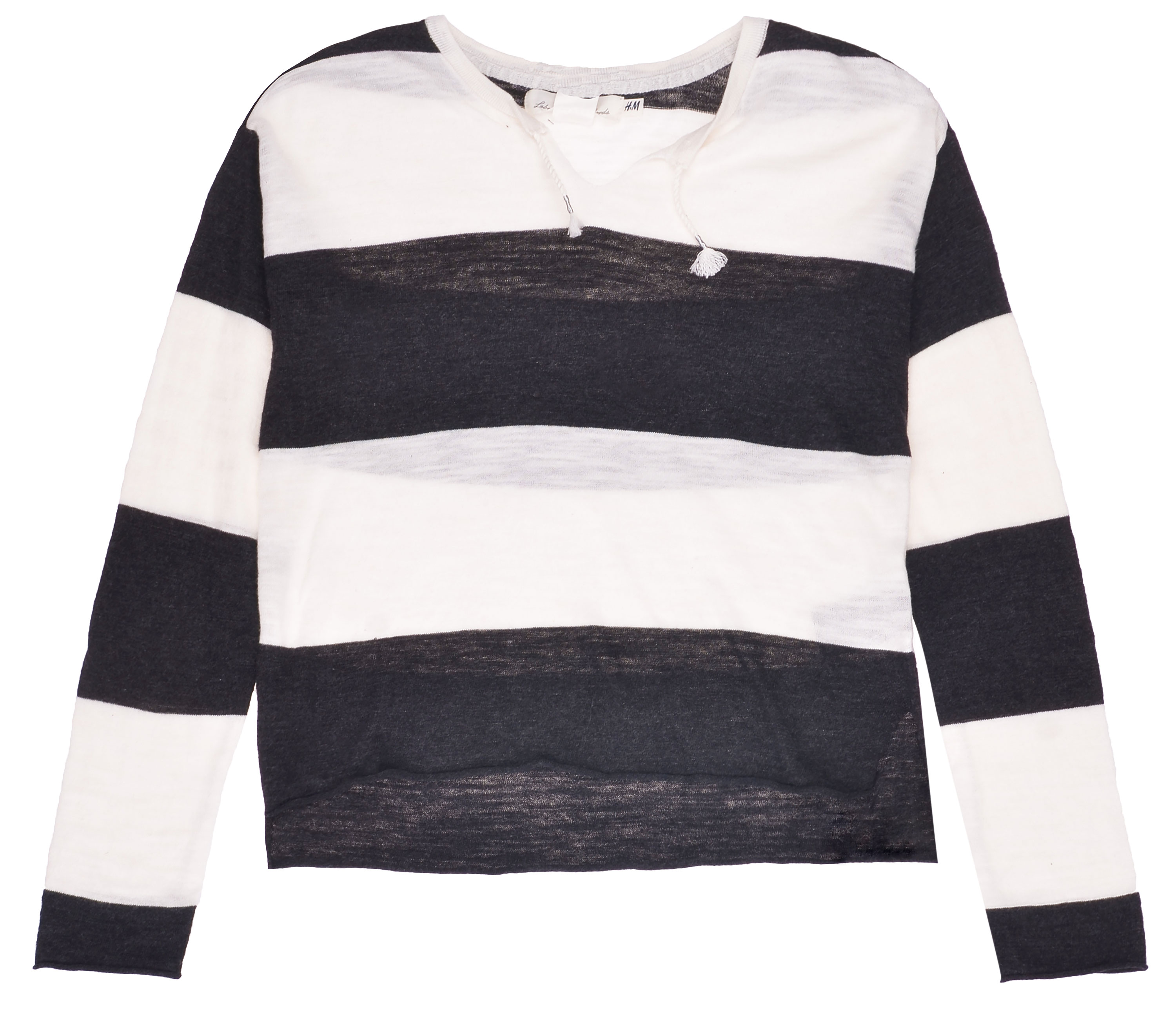 

Джемпер H&M 146 152см черно белый 73421023