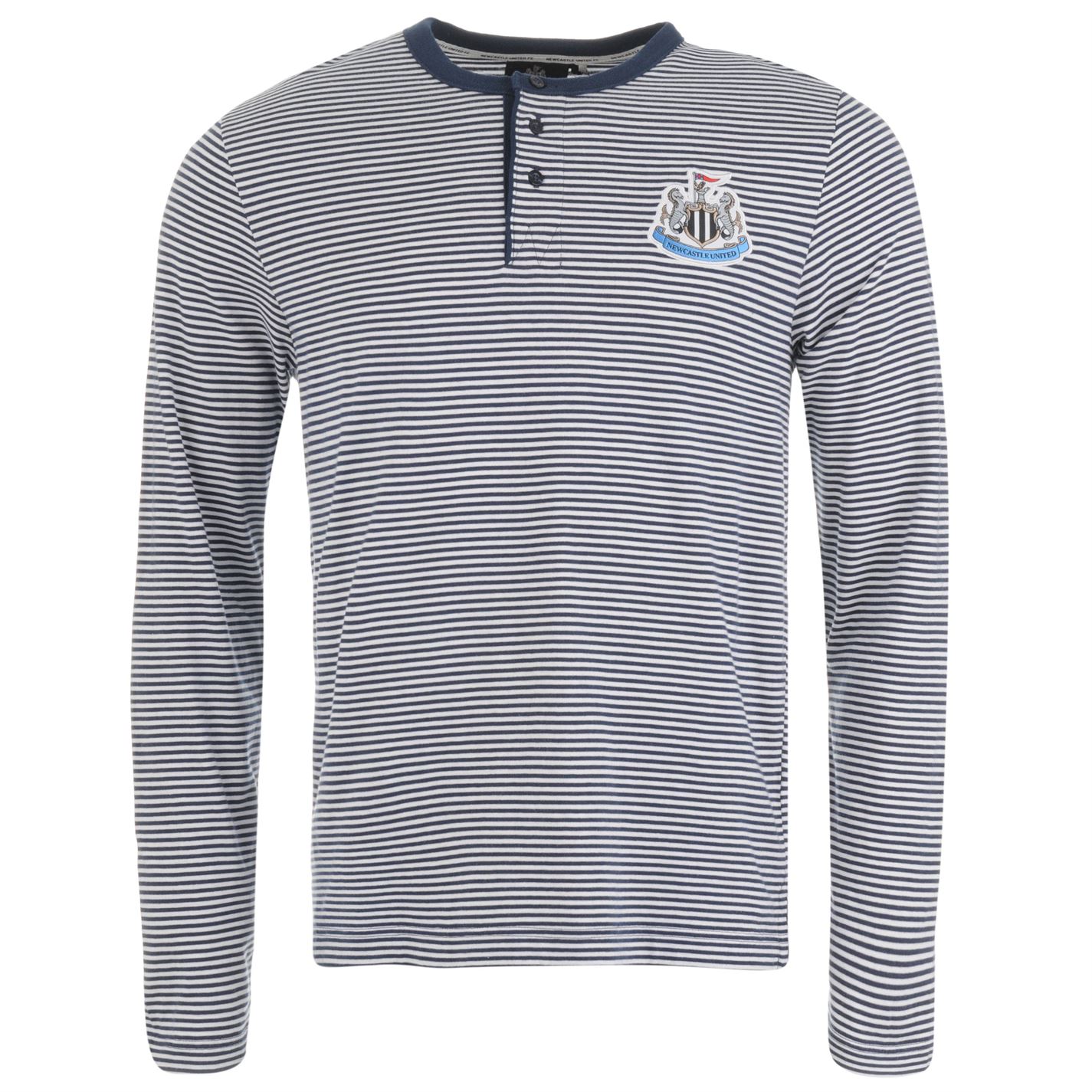 

Лонгслив Team Newcastle United Stripe Grandad T Shirt Mens L Тёмно-синий (37410722-R)