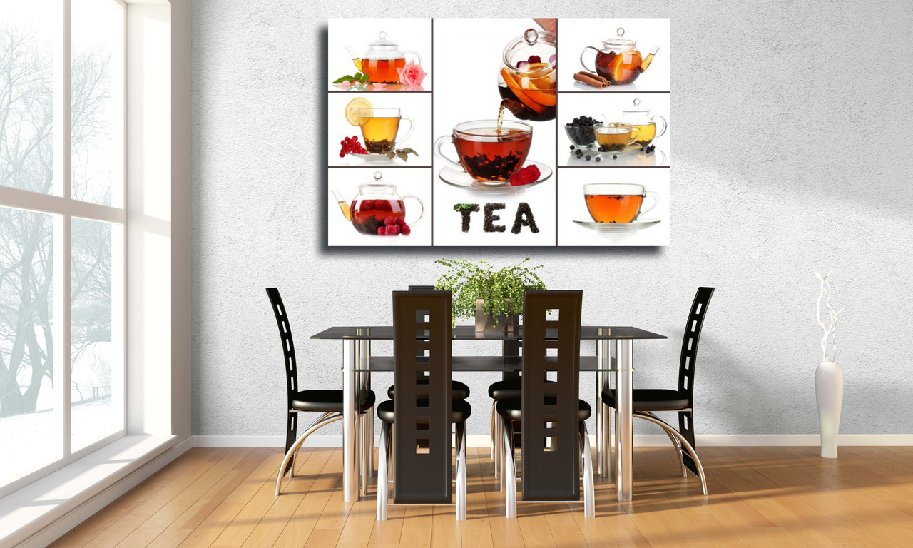 

Картина на холсте Фотоколлаж TEA 100х70