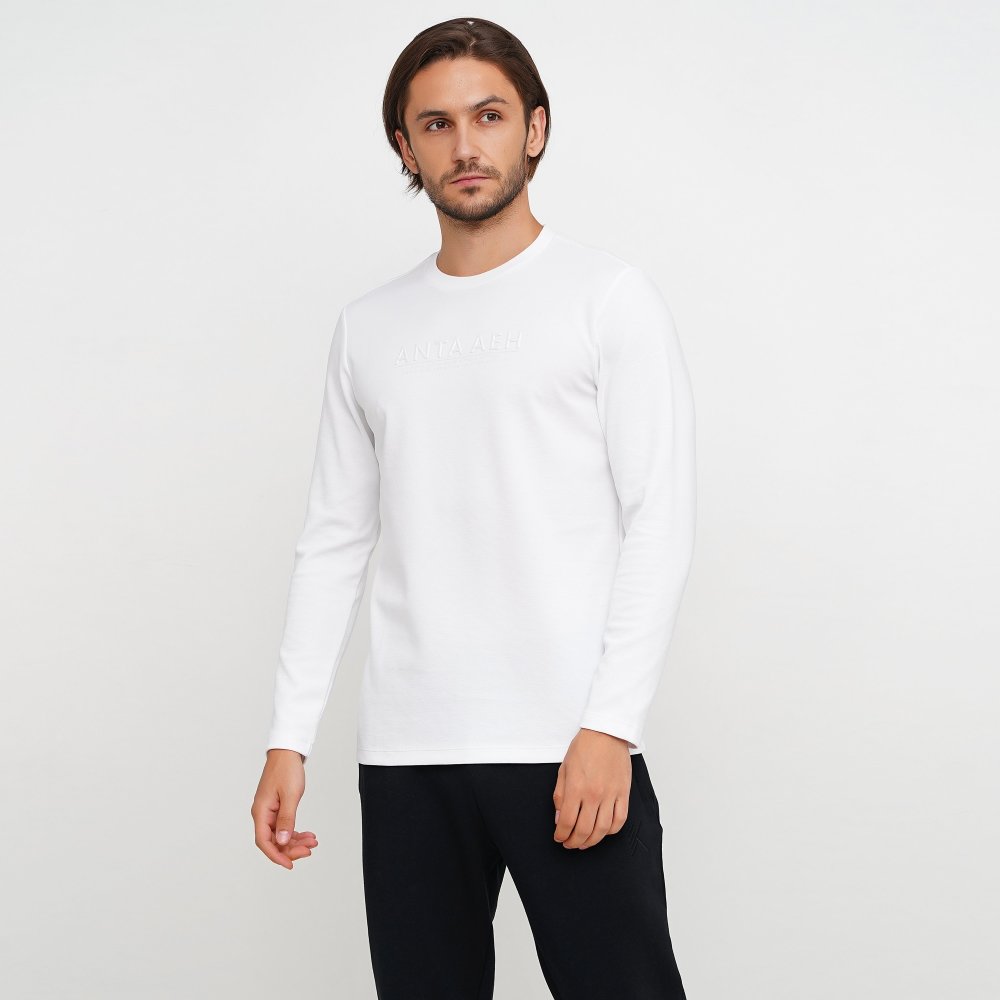 

Мужской лонгслив Anta Ls Tee Белый 48 (ant852037401-2)