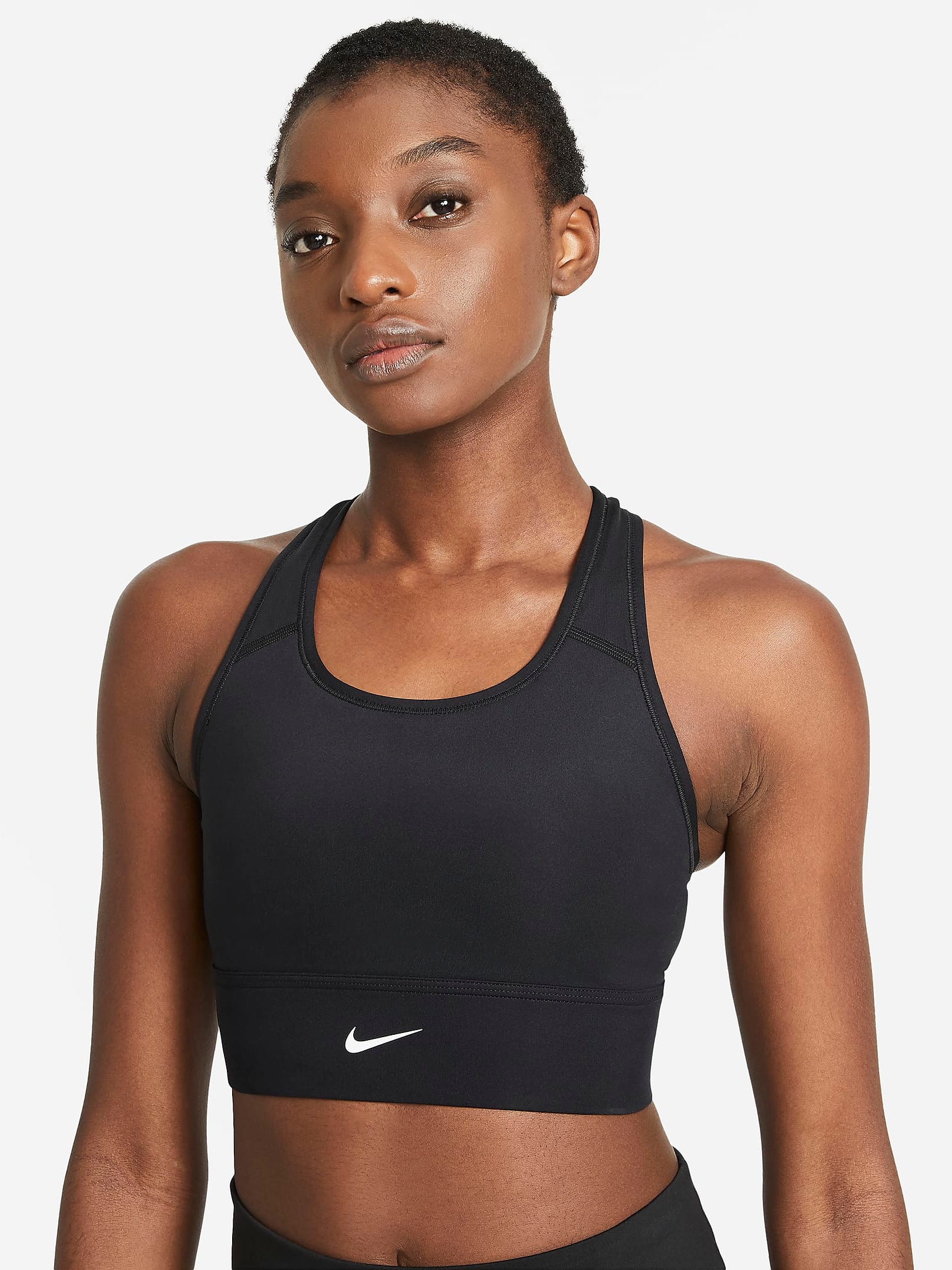 

Спортивный топ Nike W Nk Swoosh Long Line Bra CZ4496-010, Спортивный топ Nike W Nk Swoosh Long Line Bra CZ4496-010 M