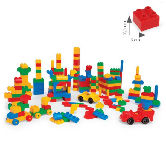 

Конструктор Wader Mini Blocks 130 елементів 41350