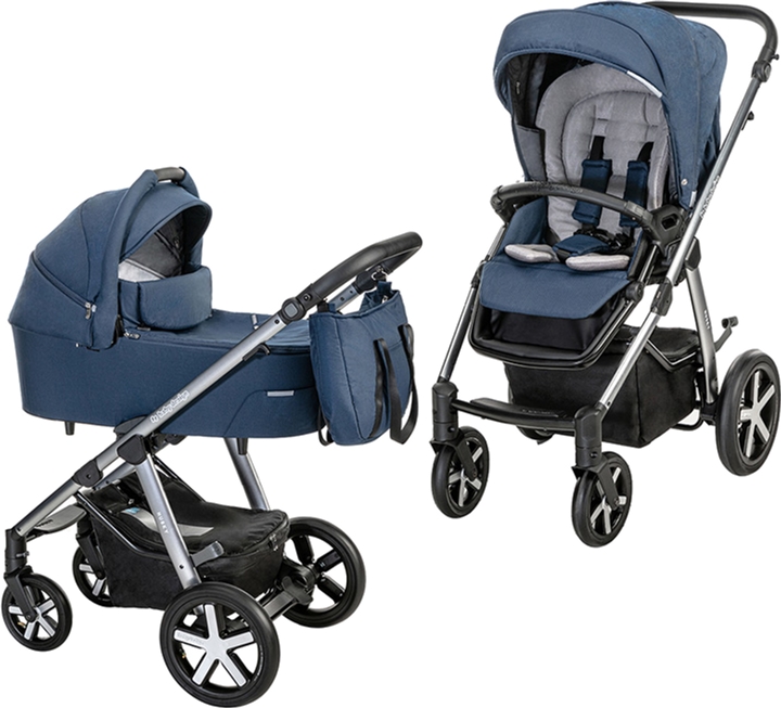 

Универсальная коляска 2 в 1 Baby Design Husky NR 103 Navy (204357)
