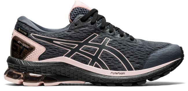 

Женские кроссовки для бега Asics GT-1000 9 G-TX 1012A765 020-CARRIER GREY/GINGER PEACH 2020 37 (EU), 23 (CM), 6 (US)