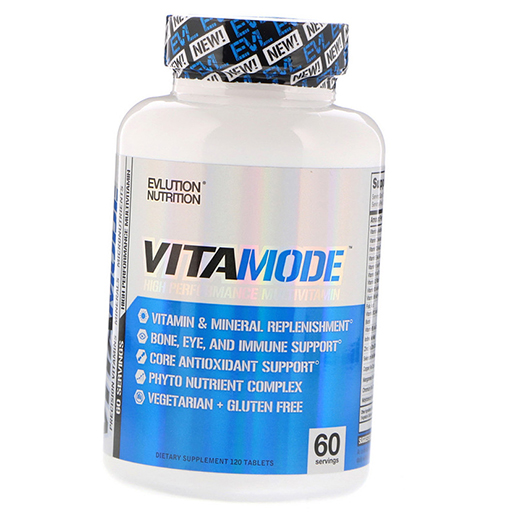 

Evlution Nutrition VitaMode Men's Multivitamin 120таб (36385001)