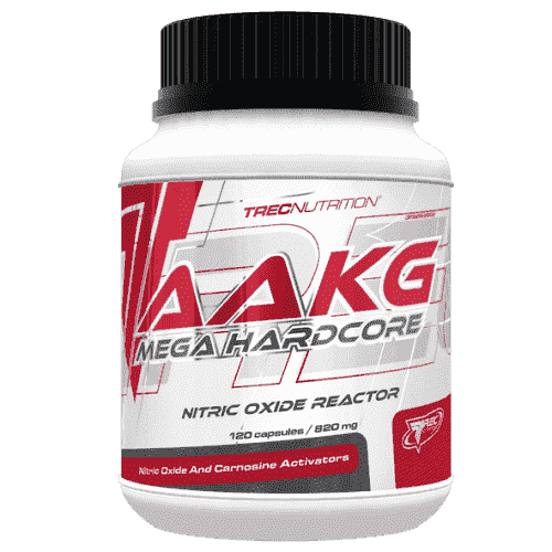 

ААКГ и Цитруллин, AAKG Mega Hardcore, Trec Nutrition 120капс (27101002)