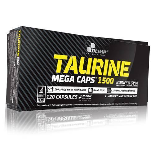 

Taurine Mega Caps Olimp Nutrition 120капс (27283013)