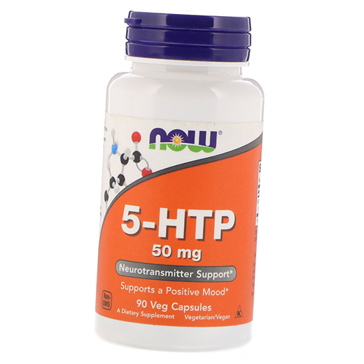 

5 Гидрокситриптофан, 5-HTP 50, Now Foods 90вегкапс (72128018)