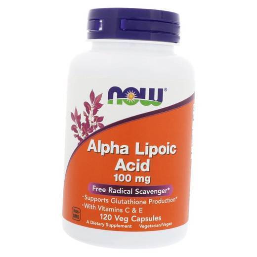 

Alpha Lipoic Acid 100 Now Foods 120вегкапс (70128003)