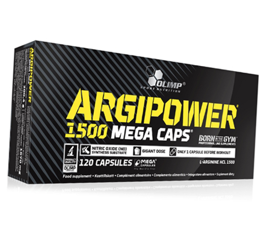 

Аргинин, ArgiPower 1500, Olimp Nutrition 120капс (27283008)