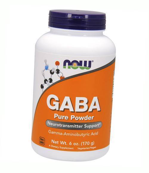 

Gaba Pure Powder Now Foods 170г (72128049)