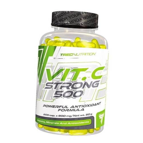 

Витамин С с Биофлавоноидами и Цинком, Vit.C Strong 500, Trec Nutrition 200капс (36101018)