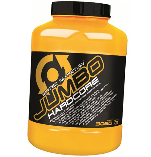 

Гейнер, Jumbo Hardcore, Scitec Nutrition 3060г Йогурт-банан (30087009)