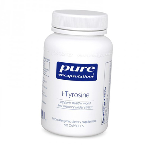 

Тирозин, L-Tyrosine, Pure Encapsulations 90капс (27361005)