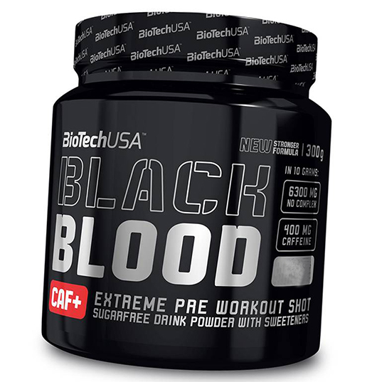 

Black Blood Caf+ BioTech (USA) 300г Черника (11084006)