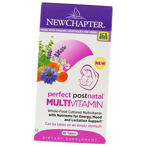 

Мультивитамины для женщин в послеродовой период, Perfect Postnatal Multivitamin, New Chapter 96таб (36377021)